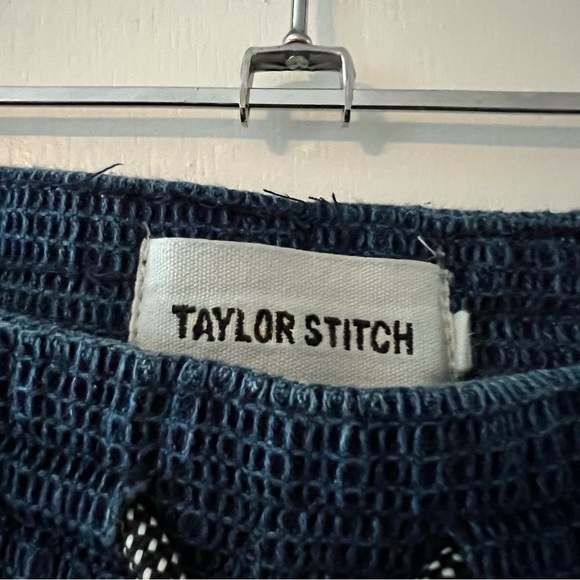 Taylor Stitch The Après Pant in Indigo Waffle - Picture 8 of 8